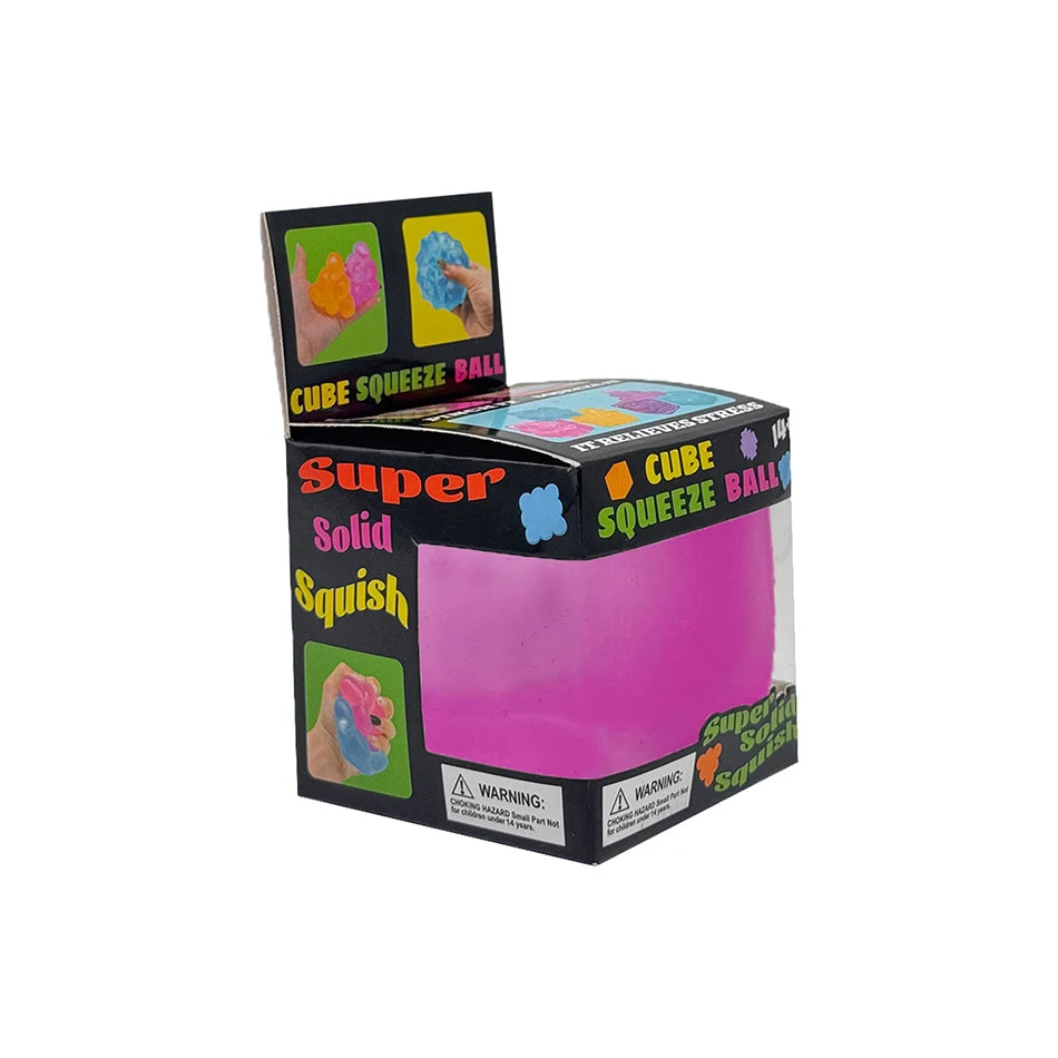 Needoh anti-stress cube and bear