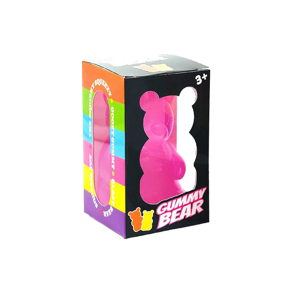 Needoh anti-stress cube and bear