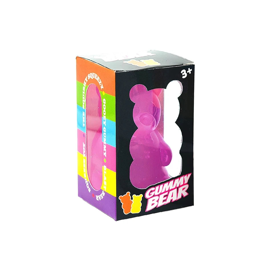 Needoh anti-stress cube and bear