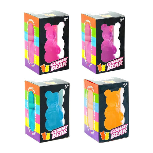 Needoh anti-stress cube and bear