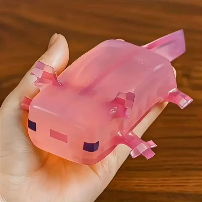 Squishy mini axolotl/ squishy toy