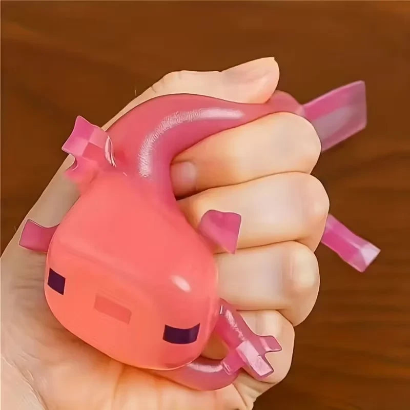 Squishy mini axolotl/ squishy toy