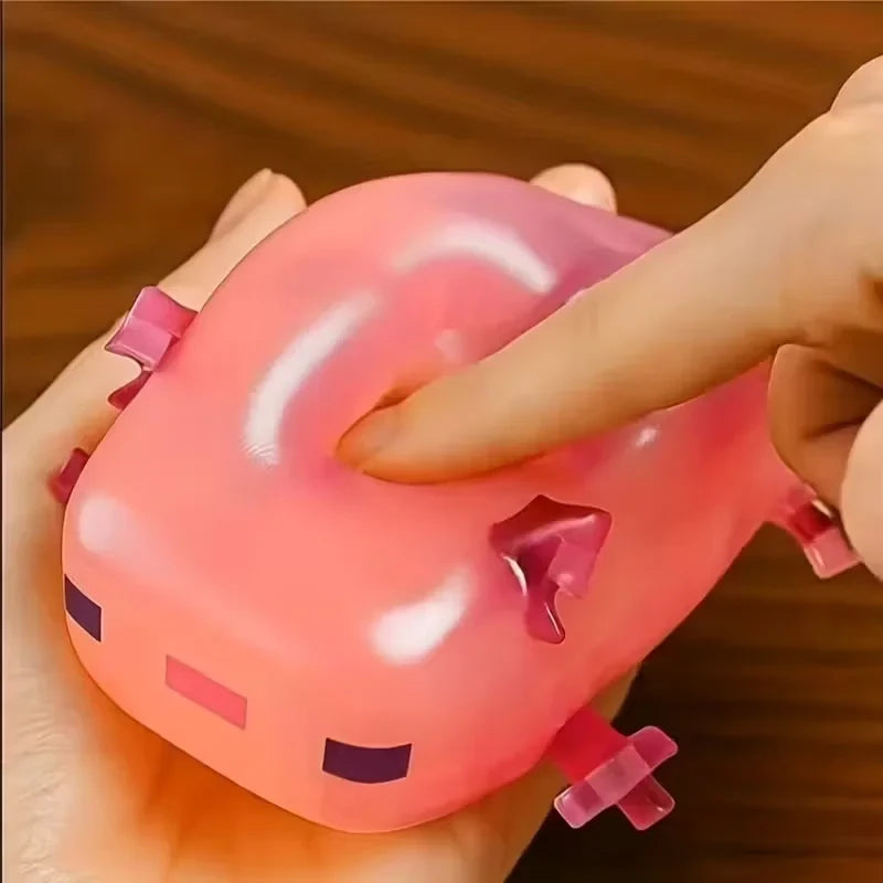 Squishy mini axolotl/ squishy toy